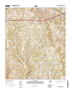 Weatherford South 2016 topographic map thumbnail
