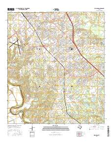 Wellborn 2016 topographic map thumbnail