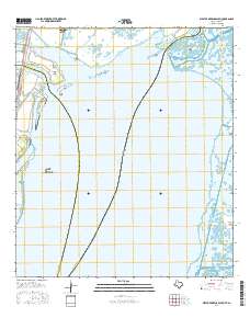 West of Greens Bayou 2016 topographic map thumbnail