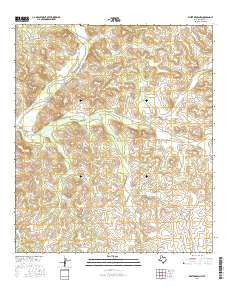 White Draw NW 2016 topographic map thumbnail