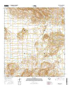 White Hills 2016 topographic map thumbnail