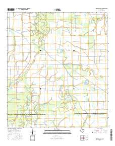 Whites Bayou 2016 topographic map thumbnail