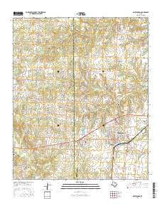 Whitesboro 2016 topographic map thumbnail