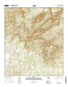 Willow City 2016 topographic map thumbnail