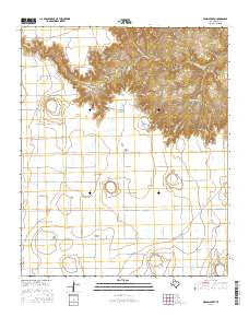 Wilson Creek 2016 topographic map thumbnail