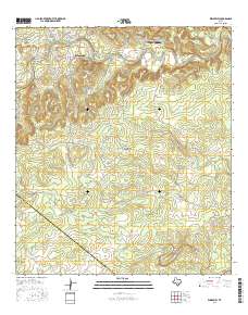 Wimberley 2016 topographic map thumbnail