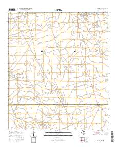 Wink South 2016 topographic map thumbnail