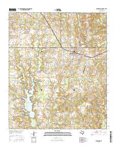 Winnsboro 2016 topographic map thumbnail