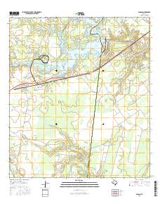 Fannin 2016 topographic map thumbnail