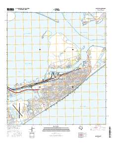 Galveston 2016 topographic map thumbnail