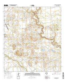 Garner Field 2016 topographic map thumbnail