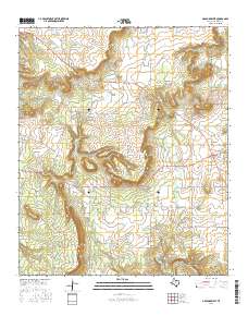Graford West 2016 topographic map thumbnail