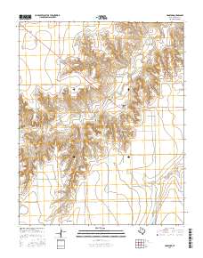 Hansford 2016 topographic map thumbnail
