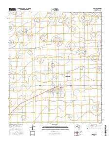 Idalou 2016 topographic map thumbnail