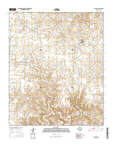 J Y Ranch 2016 topographic map thumbnail