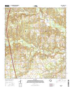 Leona 2016 topographic map thumbnail