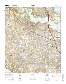 Lewisville West 2016 topographic map thumbnail