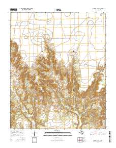 Luttrell Springs 2016 topographic map thumbnail
