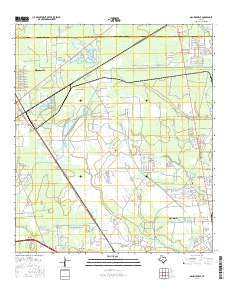 Mauriceville 2016 topographic map thumbnail