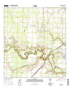 McFaddin 2016 topographic map thumbnail