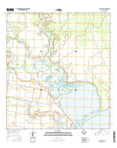 Mission Bay 2016 topographic map thumbnail