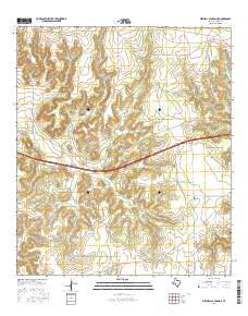 Mitchell Canyon NE 2016 topographic map thumbnail