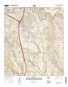 Pflugerville East 2016 topographic map thumbnail