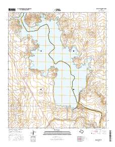 Red Bluff 2016 topographic map preview