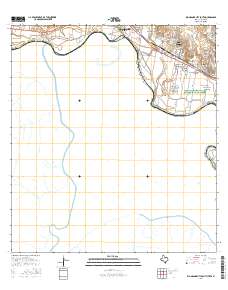Rio Grande City South 2016 topographic map thumbnail