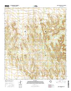 Rock House Draw NW 2016 topographic map thumbnail