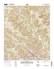 Weatherford North 2016 topographic map thumbnail