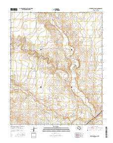 Whiteaker Ranch 2016 topographic map thumbnail