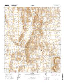 Wildhorse Draw 2016 topographic map thumbnail