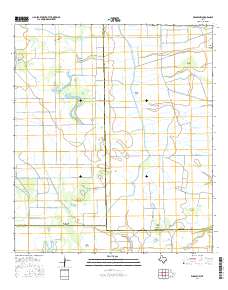 Winnie NW 2016 topographic map thumbnail