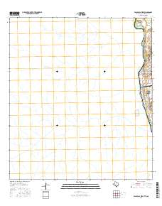 Eagle Pass West 2016 topographic map thumbnail