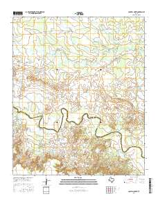 Colwell Creek 2016 topographic map thumbnail
