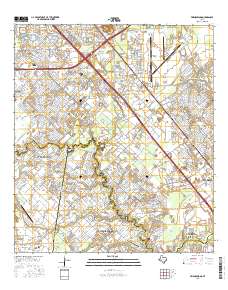 Friendswood 2016 topographic map thumbnail