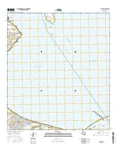 Bacliff 2016 topographic map thumbnail