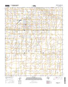 Denver City 2016 topographic map thumbnail
