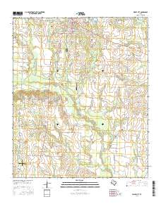 Wolfe City 2016 topographic map thumbnail