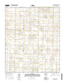 Wolfforth NW 2016 topographic map thumbnail