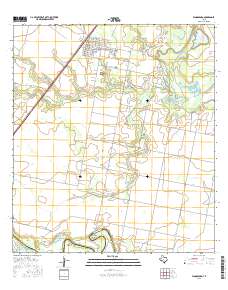 Woodsboro 2016 topographic map thumbnail