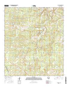 Y O Ranch 2016 topographic map thumbnail