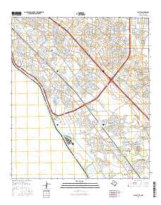 Ysleta 2016 topographic map thumbnail
