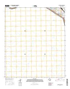 Ysleta NW 2016 topographic map thumbnail