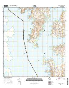 Beckwith Arm 2016 topographic map thumbnail