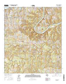 Bee Cave 2016 topographic map thumbnail