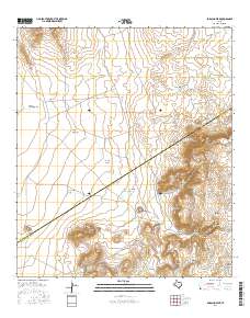 Boracho Peak 2016 topographic map thumbnail