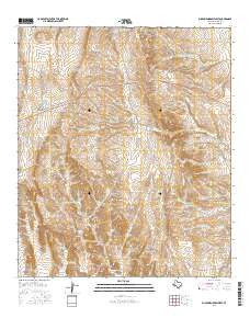 Buckhorn Draw West 2016 topographic map thumbnail