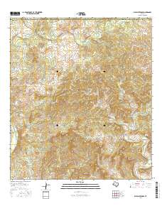 Bull Waterhole 2016 topographic map thumbnail